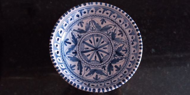 PLATO CERÁMICA SANGUINO