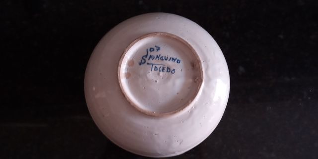 PLATO CERÁMICA SANGUINO