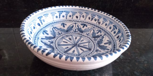 PLATO CERÁMICA SANGUINO