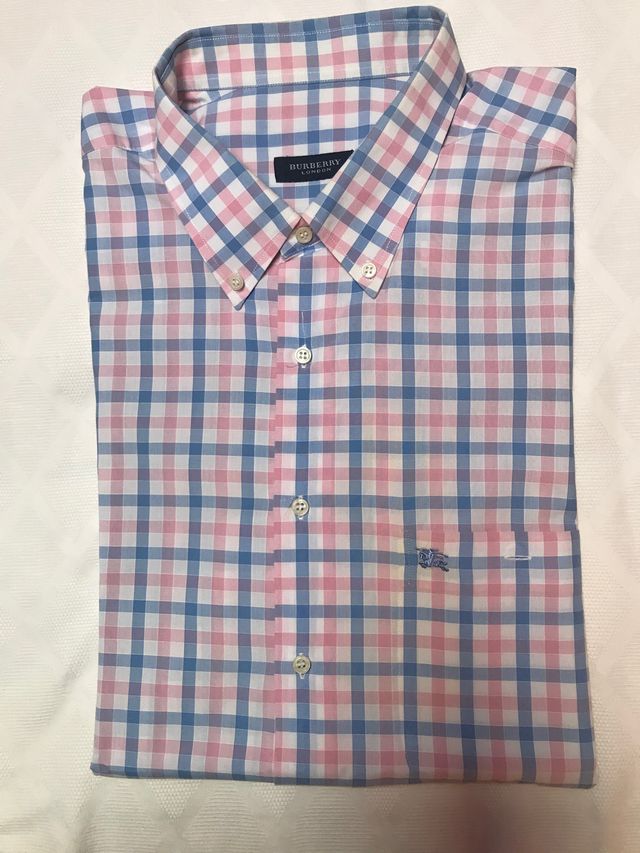Camisa de caballero Burberry. Talla grande