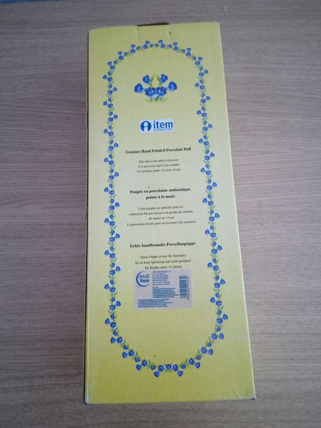 Muñeca de porcelana 40 cm