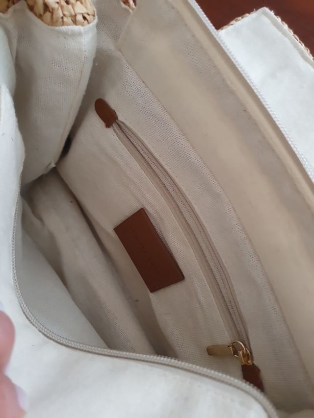 bolso bandolera rafia