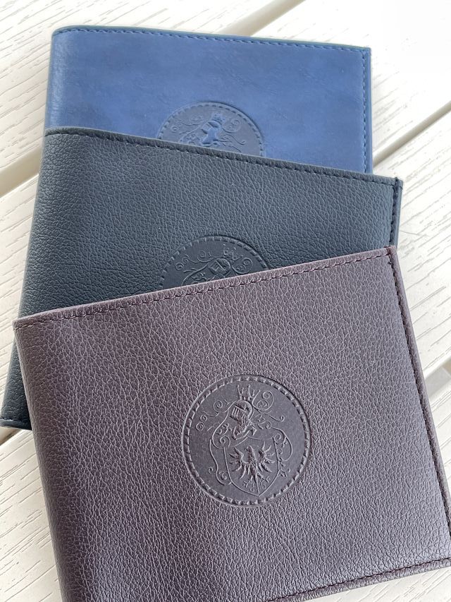 portafoglio uomo BROWN elegante, leggero, compatto