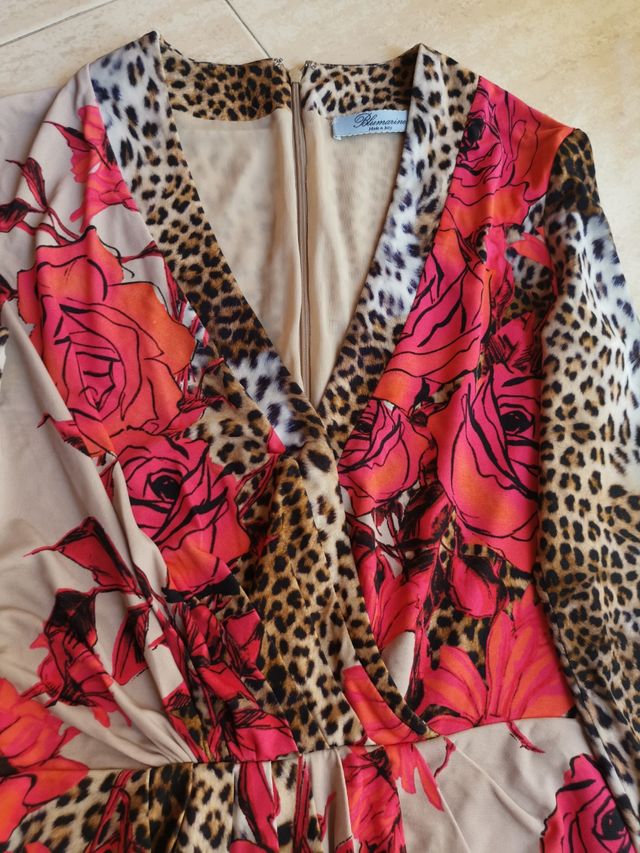 Vestido marca de lujo Blumarine