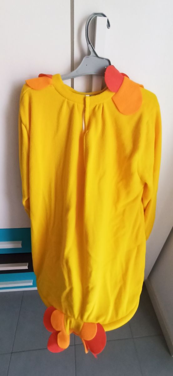 Dos disfraces de pollo (infantil y adulto)