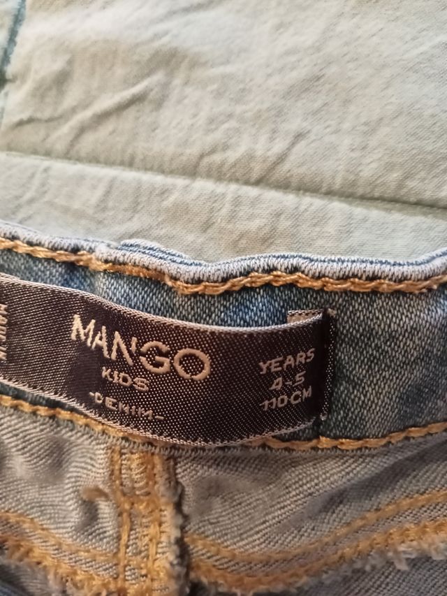 Pantalón corto vaquero