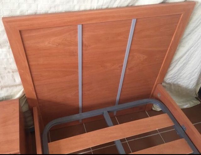 Estructura Cama 90 cm SIN SOMIER