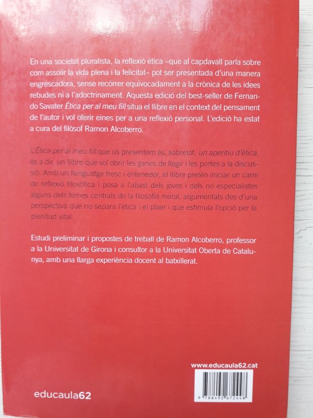 Etica per al meu fill