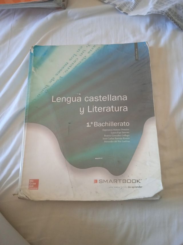 Libro 1°Bachiller Lengua castellana y Literatura