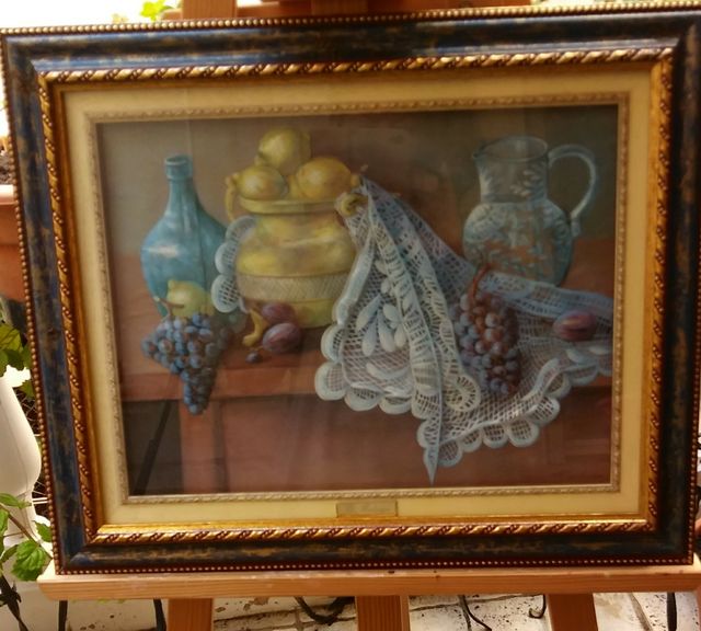 cuadro bodegon tridimensional