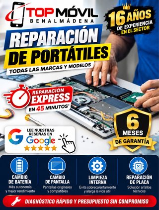 reparación de portátiles