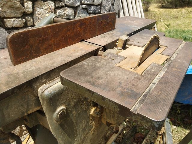 Màquina fusteria combinada 3 operacions 