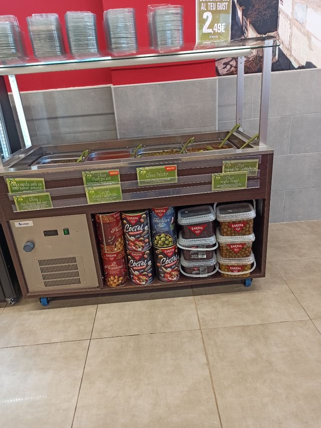 Mesa Fría, Buffet Autoservi ( Cúpula de Cristal )