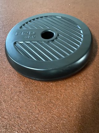 Discos de 25mm de 3 kg nuevos ( precio por disco)