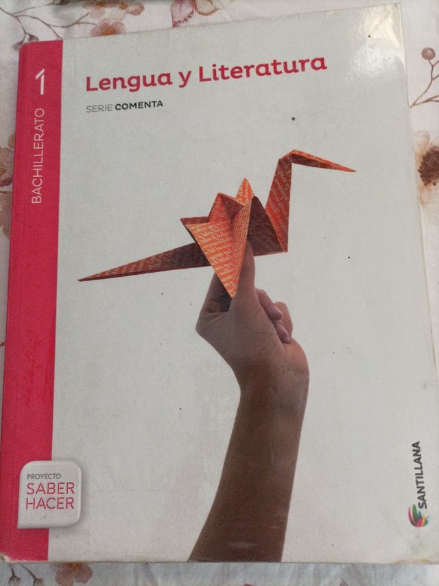 LENGUA Y LITERATURA 1°BACHILLERATO SANTILLANA
