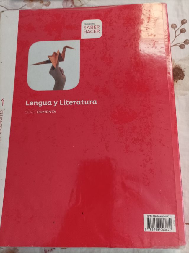 LENGUA Y LITERATURA 1°BACHILLERATO SANTILLANA