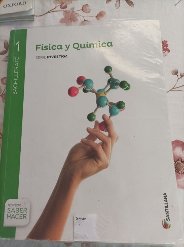 LIBRO FÍSICA Y QUÍMICA 1°BACHILLERATO SANTILLANA