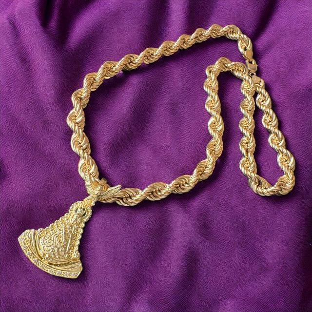 Collar Cordón Salomónico 10.00 mm Oro 18 Kilates