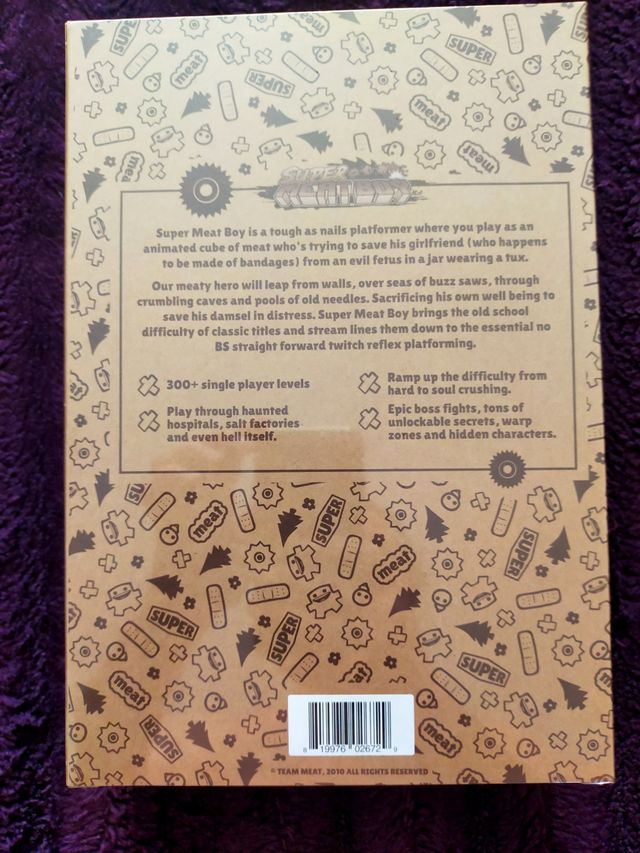 Super Meat Boy para PS4 edición coleccionista