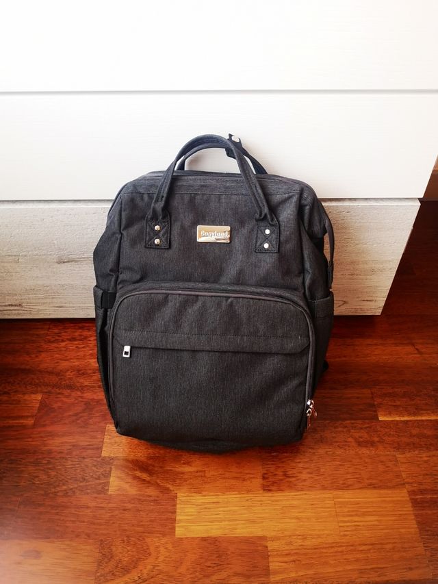 mochila cuna portátil, cambiador