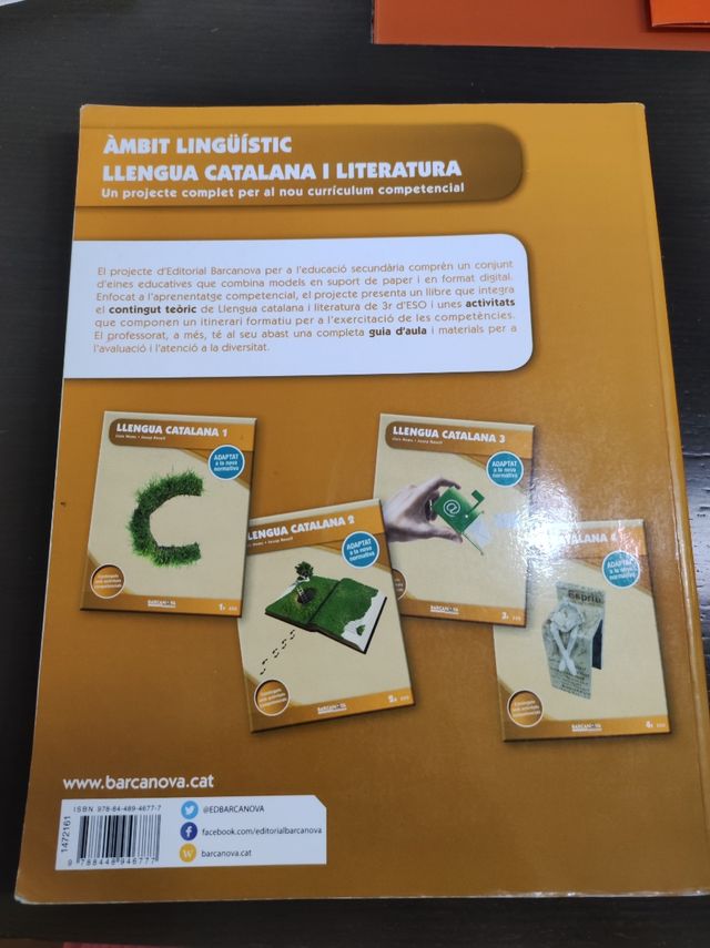 Llengua Catalana. 3r ESO. Ed Barcanova