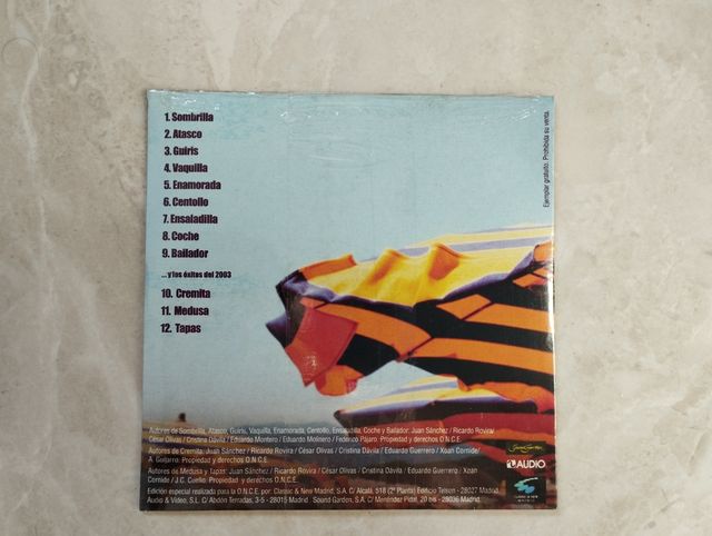 Las canciones del verano 2004 ONCE 