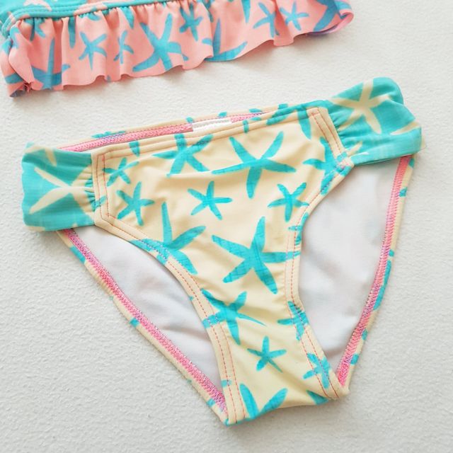Bikini estrellas de mar Hula Start. Jumelles Gemel