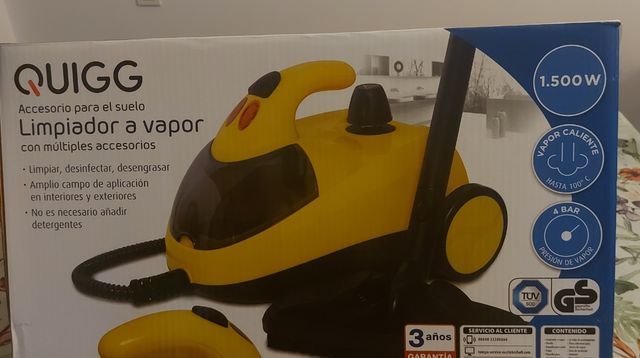 limpieza a vapor.  Nueva a estrenar, solo abierta