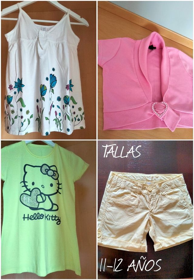 ROPAS NIÑA 11 -12 AÑOS