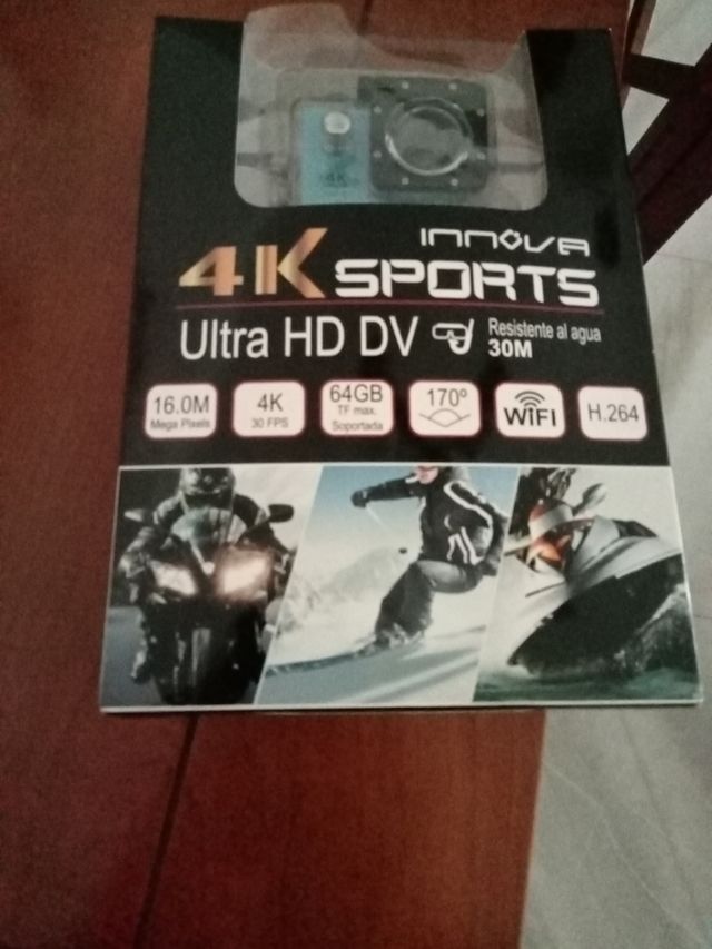 cámara de fotos de agua