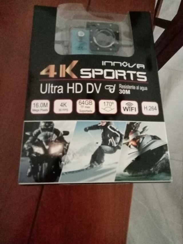 cámara de fotos de agua