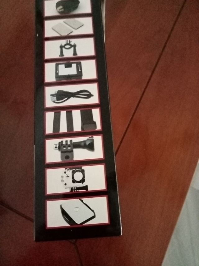 cámara de fotos de agua