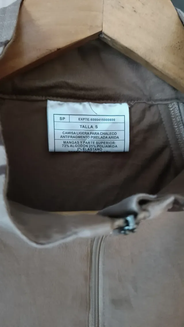 Jerseys S y chaqueta militar M/L