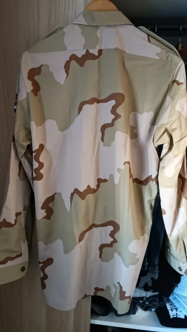 Jerseys S y chaqueta militar M/L