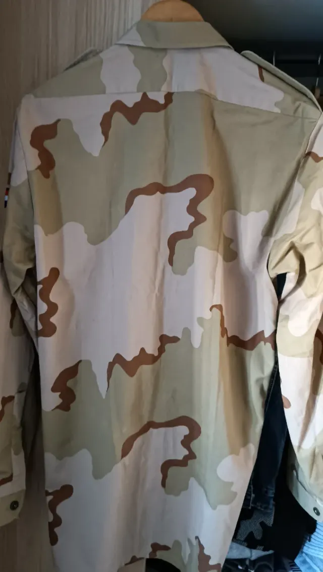 Jerseys S y chaqueta militar M/L