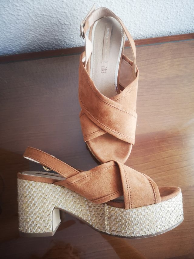 Sandalias altas mustang