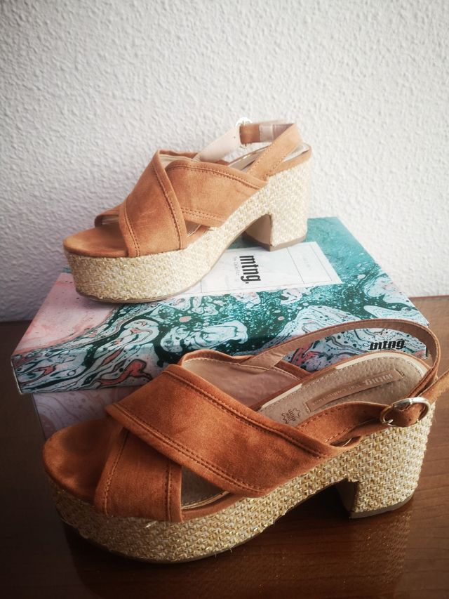 Sandalias altas mustang