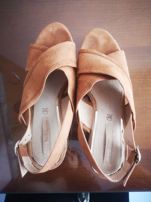 Sandalias altas mustang