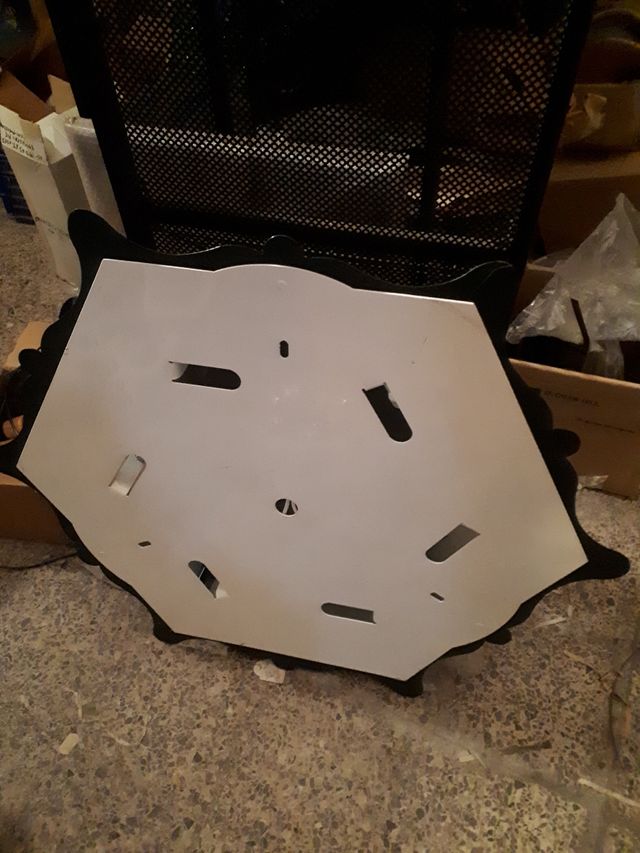 Plafones faroles de hierro grandes