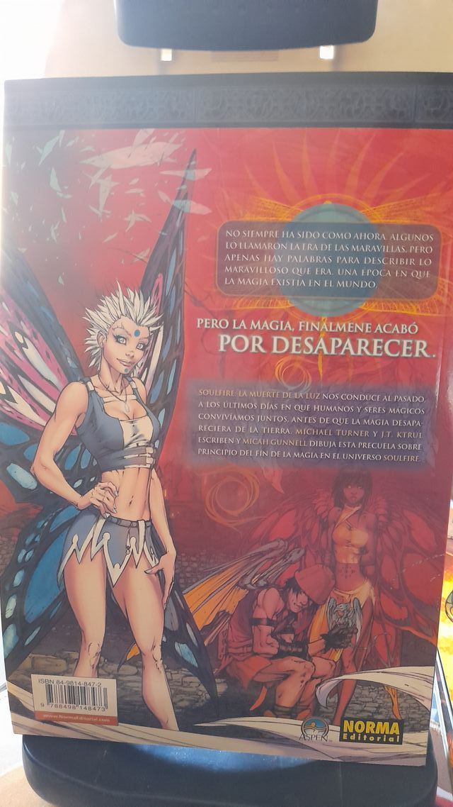 Comic Soulfire La Muerte de la Luz