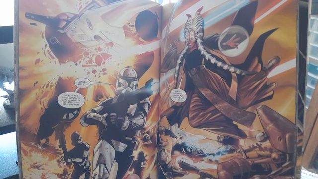 Comic Star Wars Las Guerras Clon Volumen 1 al 4.