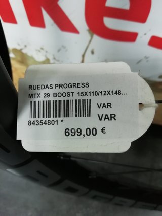 JUEGO DE RUEDAS PROGRESS MTB