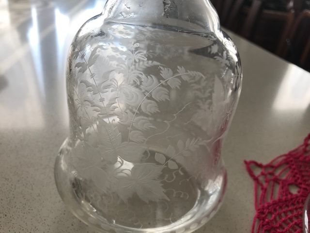 Bottiglia con sottopiatto