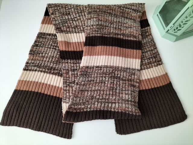 Bufanda tonos marrones