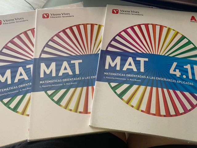 Matemáticas orientadas a las enseñanzas aplicadas