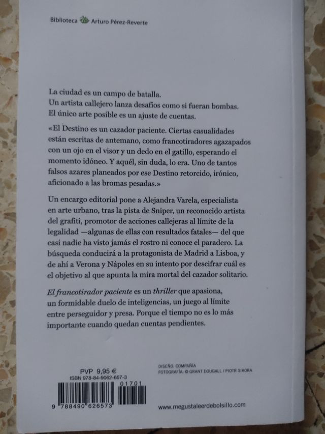 El francotirador. Arturo Pérez Reverte