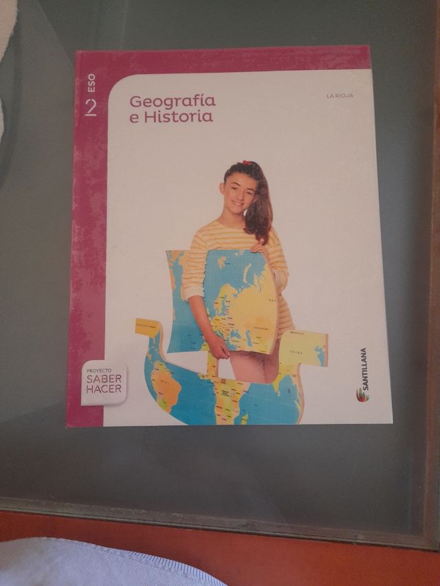 Libros Atlas y Geografía e historia 2° ESO