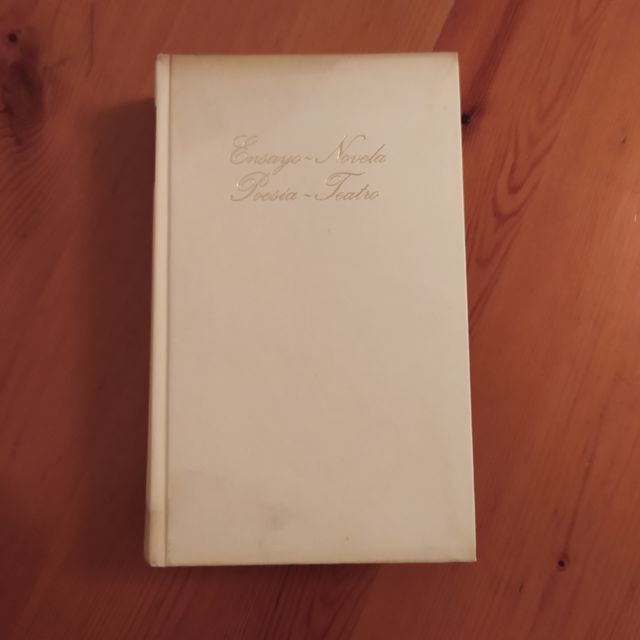 Ensayos Novela Teatro Poesía 