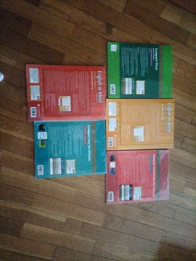 libros de ingles 15 euros cada uno