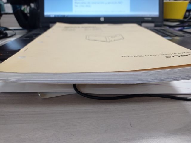 Manual de servicio Sony PVM-14 Y PVM-20L